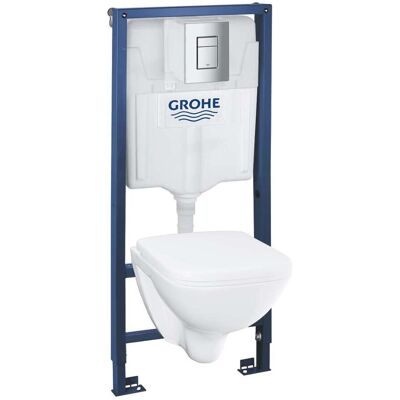 Grohe - Solido - Softclose - Even plate - Juego de inodoro Grohe - Solido - Softclose - Even plate - Juego de inodoro