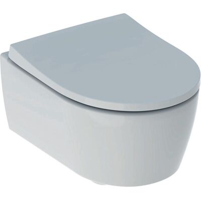 Keramag Geberit iCon Juego de WC Suspendido - Sin Borde, Compacto, Forma Cerrada Keramag Geberit iCon Juego de WC Suspendido - Sin Borde, Compacto, Forma Cerrada