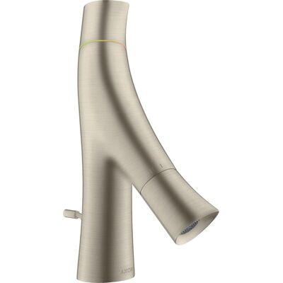 HANSGROHE Axor Starck Organic Mezclador de fregadero de 2 mandos - Níquel cepillado HANSGROHE Axor Starck Organic Mezclador de fregadero de 2 mandos - Níquel cepillado