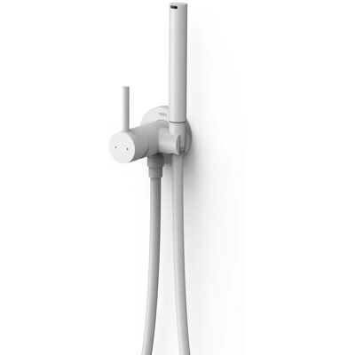 Tres 134122BM Grifo Monomando Empotrado con Ducha para Inodoro - Grifería de Baño Tres 134122BM Grifo Monomando Empotrado con Ducha para Inodoro - Grifería de Baño