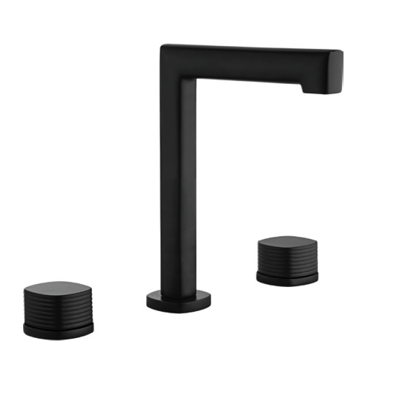 Imex - Grifo De Lavabo Firenze Grifo Bimando Ahorro De Agua Antical Grifería De Baño Fácil Instalación Serie Firenze Color Negro Mate Imex - Grifo De Lavabo Firenze Grifo Bimando Ahorro De Agua Antical Grifería De Baño Fácil Instalación Serie Firenze Color Negro Mate