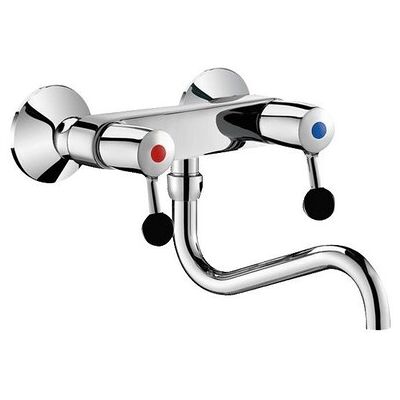 Mélangeur Mural Delabie Pro Débit Élevé 45 L/min Et Fixation Murale - Delabie Mélangeur Mural Delabie Pro Débit Élevé 45 L/min Et Fixation Murale - Delabie