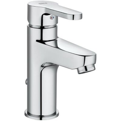 ROCA Arola Grifo Monomando De Lavabo Con Válvula De Desagüe, Cromo Brillante (a5a306ac0k) ROCA Arola Grifo Monomando De Lavabo Con Válvula De Desagüe, Cromo Brillante (a5a306ac0k)