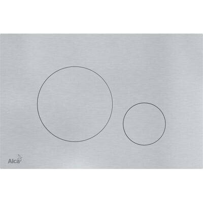 Alcaplast Alca Flat - Mando Empotrado, Acero Inoxidable Semimate/brillo Turn-inox Alcaplast Alca Flat - Mando Empotrado, Acero Inoxidable Semimate/brillo Turn-inox
