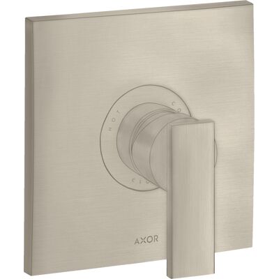 Mezclador de Ducha Axor Citterio Níquel Cepillado - Monocomando Empotrado Mezclador de Ducha Axor Citterio Níquel Cepillado - Monocomando Empotrado