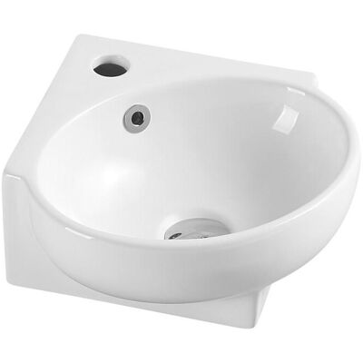 Lavabo de Porcelana Blanca Aquore 385353 Mini 39 - Lavabo Lavabo de Porcelana Blanca Aquore 385353 Mini 39 - Lavabo