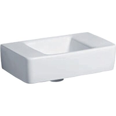 Lavabo renova plan compacto de Geberit - Cuadrado Cerámica - 400mm Lavabo renova plan compacto de Geberit - Cuadrado Cerámica - 400mm