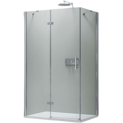 Bernstein Mampara de ducha esquina DX403 Vidrio nano 8mm Ajustable - Tipo de ducha Bernstein Mampara de ducha esquina DX403 Vidrio nano 8mm Ajustable - Tipo de ducha