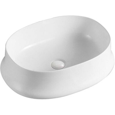 Aquore Lusso 57 Lavabo Oval de Sobre Encimera - Sin rebosadero Aquore Lusso 57 Lavabo Oval de Sobre Encimera - Sin rebosadero