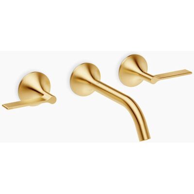 Dornbracht VAIA Grifo de pared - Latón cepillado, 190mm alcance Dornbracht VAIA Grifo de pared - Latón cepillado, 190mm alcance