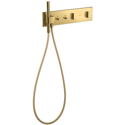 Módulo termostático AXOR de Hansgrohe - Montaje en pared, 2 usuarios Módulo termostático AXOR de Hansgrohe - Montaje en pared, 2 usuarios