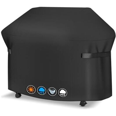 ABYSSE Funda Impermeable Para Barbacoa - Fundas Para Barbacoa 7130 Para La Serie Weber Genesis Ii, Impermeable, Funda De Pu 600d Para Weber Genesis E-330, E-310, S-310, S-330, S-335, S-340 (147 X ABYSSE Funda Impermeable Para Barbacoa - Fundas Para Barbacoa 7130 Para La Serie Weber Genesis Ii, Impermeable, Funda De Pu 600d Para Weber Genesis E-330, E-310, S-310, S-330, S-335, S-340 (147 X