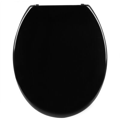 WOLTU - Copriwater Universali Ovale - Negro - Tapa de inodoro WOLTU - Copriwater Universali Ovale - Negro - Tapa de inodoro