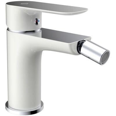 Grifo De Bidé Con Mezclador Monomando Cassio Blanco/cromo Gme Grifo De Bidé Con Mezclador Monomando Cassio Blanco/cromo Gme