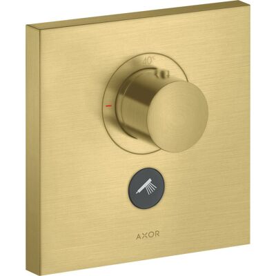Hansgrohe Axor Starck ShowerSelect Termostato Cuadrado - Brushed Brass Hansgrohe Axor Starck ShowerSelect Termostato Cuadrado - Brushed Brass