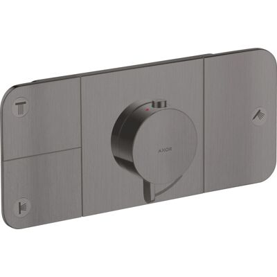Hansgrohe Axor One Módulo Termostático - Cromo negro cepillado Hansgrohe Axor One Módulo Termostático - Cromo negro cepillado
