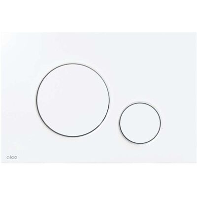 Alca M670 Placa de Doble Toque Blanca Alca M670 Placa de Doble Toque Blanca