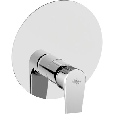 Presto Grifo Ducha Empotrable 1 Vía Aroha Redondo Cromo Presto Grifo Ducha Empotrable 1 Vía Aroha Redondo Cromo