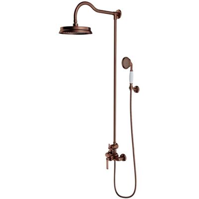 Omnires Armance - Juego De Ducha Con Grifo, Diámetro 23 Cm, Cobre Am5244orb Omnires Armance - Juego De Ducha Con Grifo, Diámetro 23 Cm, Cobre Am5244orb