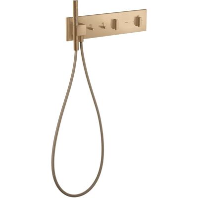 Hansgrohe Axor ShowerThermostat - 470/110, Bronce Cepillado - 2 Usuarios Hansgrohe Axor ShowerThermostat - 470/110, Bronce Cepillado - 2 Usuarios