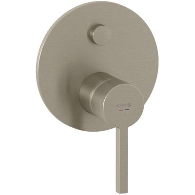 Kludi Nova Fonte Monomando De Bañera/ducha Empotrado Push - Con Unidad Funcional Para 88022, Níquel Cepillado De Acero, 20759n515 Kludi Nova Fonte Monomando De Bañera/ducha Empotrado Push - Con Unidad Funcional Para 88022, Níquel Cepillado De Acero, 20759n515