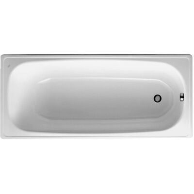 Groupe Roca) Bañera Riga Straight 160 X 70 Cm En Acero Esmaltado, Blanco (h2340600000001) - Jika Groupe Roca) Bañera Riga Straight 160 X 70 Cm En Acero Esmaltado, Blanco (h2340600000001) - Jika