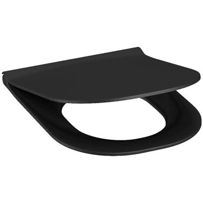 Jika Mio - Asiento De Inodoro, Softclose, Negro Mate H8917167160631 Jika Mio - Asiento De Inodoro, Softclose, Negro Mate H8917167160631