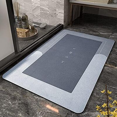 OEM Alfombrilla Antideslizante Para Baño, Alfombrilla De Suelo Superabsorbente, De Secado Rápido, Lavable A Máquina, Alfombrilla Para Baño, Ducha, Inodoro, 50x80 Cm Azul OEM Alfombrilla Antideslizante Para Baño, Alfombrilla De Suelo Superabsorbente, De Secado Rápido, Lavable A Máquina, Alfombrilla Para Baño, Ducha, Inodoro, 50x80 Cm Azul