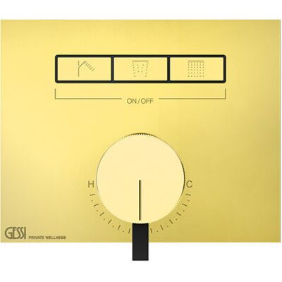 Gessi - HI-FI - 3 salidas - Kit de montaje Gessi - HI-FI - 3 salidas - Kit de montaje