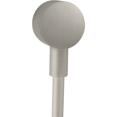Conexión de manguera de ducha redonda de acero inoxidable de Hansgrohe Axor - Válvula antirretorno Conexión de manguera de ducha redonda de acero inoxidable de Hansgrohe Axor - Válvula antirretorno