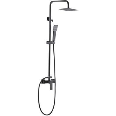 Mice - Modelo BDAR025/NG - Juego de columna de ducha - Negro Mate Mice - Modelo BDAR025/NG - Juego de columna de ducha - Negro Mate