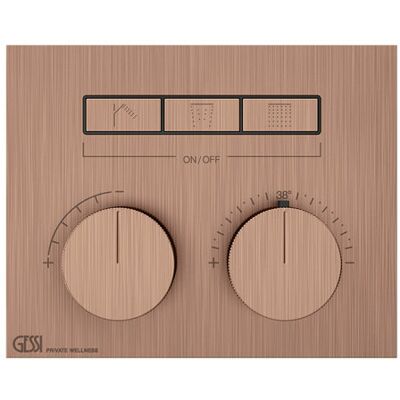 Gessi - HI-FI 63006 - Termostato empotrado Gessi - HI-FI 63006 - Termostato empotrado
