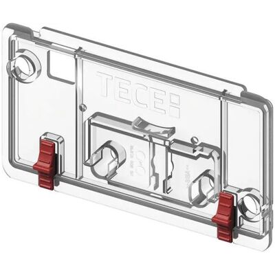 Tece - Placa De Cubierta Transparente Con Pestillos Para El Marco De Soporte Tece - Placa De Cubierta Transparente Con Pestillos Para El Marco De Soporte