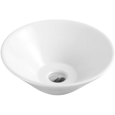 Lavabo de Porcelana Spin 43B de Aquore - Cónico - 430x430x150mm Lavabo de Porcelana Spin 43B de Aquore - Cónico - 430x430x150mm