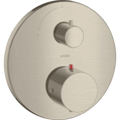 HANSGROHE Axor Starck Termostato - Níquel Cepillado - Empotrado HANSGROHE Axor Starck Termostato - Níquel Cepillado - Empotrado