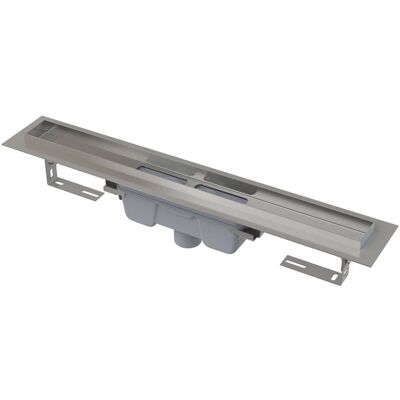 Alcaplast Alca - Plato De Ducha Professional 65 Cm, Con Borde Para Rejilla Completa, Desagüe Vertical, Acero Inoxidable Apz1006-650 Alcaplast Alca - Plato De Ducha Professional 65 Cm, Con Borde Para Rejilla Completa, Desagüe Vertical, Acero Inoxidable Apz1006-650
