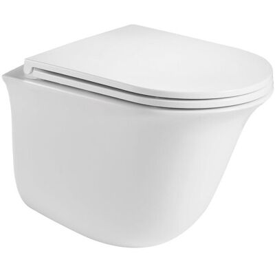 Aquore - Lt-051e-r Arquitec Round Inodoro Suspendido Rimless - Ref: Lt-051e-r Aquore - Lt-051e-r Arquitec Round Inodoro Suspendido Rimless - Ref: Lt-051e-r