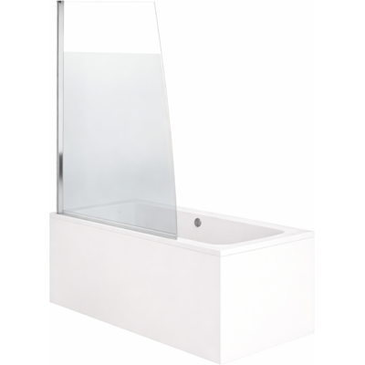 JACOB DELAFON Bañera Derecha De 180 X 80 Cm, Modelo Elise, De Acrílico + Mampara De Baño Izquierda + Faldón De Esquina + Desagüe JACOB DELAFON Bañera Derecha De 180 X 80 Cm, Modelo Elise, De Acrílico + Mampara De Baño Izquierda + Faldón De Esquina + Desagüe