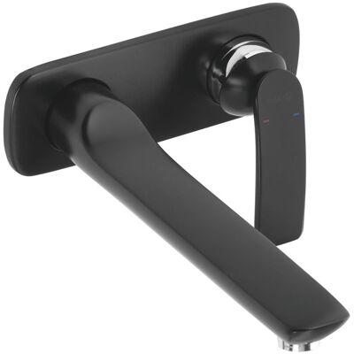 Mezclador de lavabo empotrado Kludi Balance, negro mate, 6 l/min, 235 mm Mezclador de lavabo empotrado Kludi Balance, negro mate, 6 l/min, 235 mm