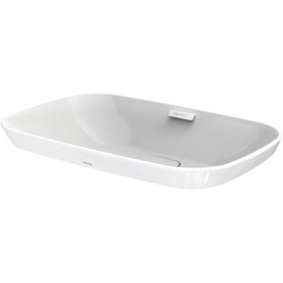 Lavabo de cerámica TOTO Neorest - Rectangular, Sin orificio para grifo, Blanco Lavabo de cerámica TOTO Neorest - Rectangular, Sin orificio para grifo, Blanco
