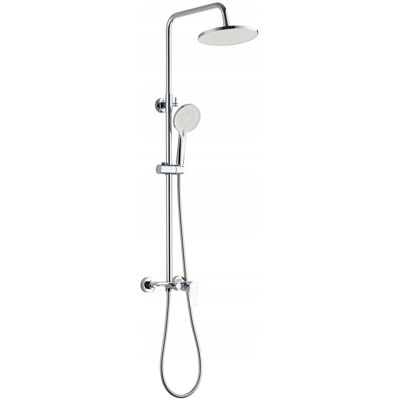 SHUMEE Conjunto De Ducha De Pared Invena Rikia Con Ducha De Lluvia Cromada Au-24-b 1 Pieza. SHUMEE Conjunto De Ducha De Pared Invena Rikia Con Ducha De Lluvia Cromada Au-24-b 1 Pieza.