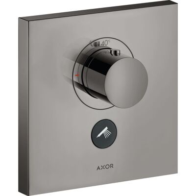 Hansgrohe Axor Starck ShowerSelect Termostato Cuadrado de Alto Flujo - Cromo Negro Pulido Hansgrohe Axor Starck ShowerSelect Termostato Cuadrado de Alto Flujo - Cromo Negro Pulido