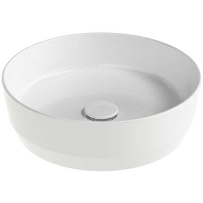 Ravak Zeta Slim - Lavabo, 40 Cm De Diámetro, Sin Rebosadero, Sin Orificio Para Grifo, Blanco. Xjx01140007 Ravak Zeta Slim - Lavabo, 40 Cm De Diámetro, Sin Rebosadero, Sin Orificio Para Grifo, Blanco. Xjx01140007