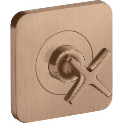 HANSGROHE Axor Citterio Válvula - Oro Rojo Cepillado - 12x12 - Válvula HANSGROHE Axor Citterio Válvula - Oro Rojo Cepillado - 12x12 - Válvula