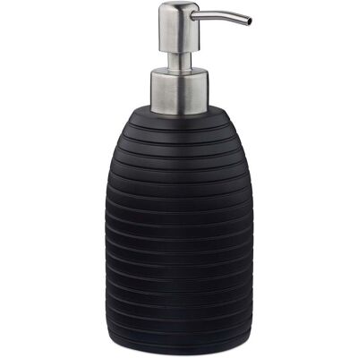 HELLOSHOP26 Dispensador De Jabón Decorativo Para Baño 18 X 8 Cm Dosificación Precisa De Poliresina Gris 130009154 HELLOSHOP26 Dispensador De Jabón Decorativo Para Baño 18 X 8 Cm Dosificación Precisa De Poliresina Gris 130009154