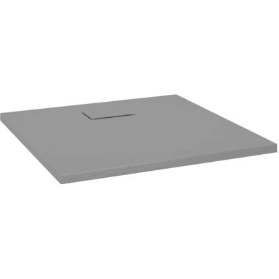 HELLOSHOP26 Smc Plato De Ducha De Baño 90 X 90 Cm Gris 020001975 HELLOSHOP26 Smc Plato De Ducha De Baño 90 X 90 Cm Gris 020001975