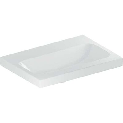 Lavabo Geberit iCon Light Blanco - 60x42cm, sin agujero de grifo/overflow Lavabo Geberit iCon Light Blanco - 60x42cm, sin agujero de grifo/overflow