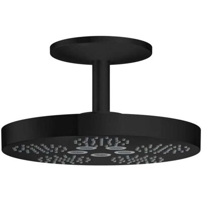 Cabezal de ducha Axor One 280 - Negro Mate - 2 tipos de chorro Cabezal de ducha Axor One 280 - Negro Mate - 2 tipos de chorro