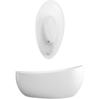 Villeroy & Boch Aveo Bañera Independiente Ovalada - Bañera Villeroy & Boch Aveo Bañera Independiente Ovalada - Bañera