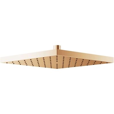 KEUCO Edición 11 - Cabezal de ducha cuadrado 250x250mm - Bronze cepillado KEUCO Edición 11 - Cabezal de ducha cuadrado 250x250mm - Bronze cepillado